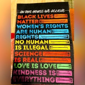 Brand new garden flag!! Super thick material!!!